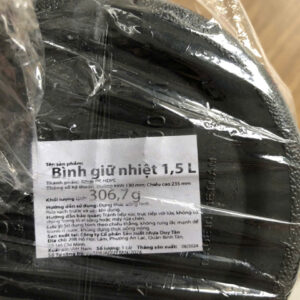 Bình giữ nhiệt nhựa Duy Tân 1.5lít (Hàng tặng phẩm cty Nestle)