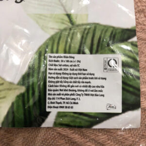 Khăn tắm Clear (50x100cm)