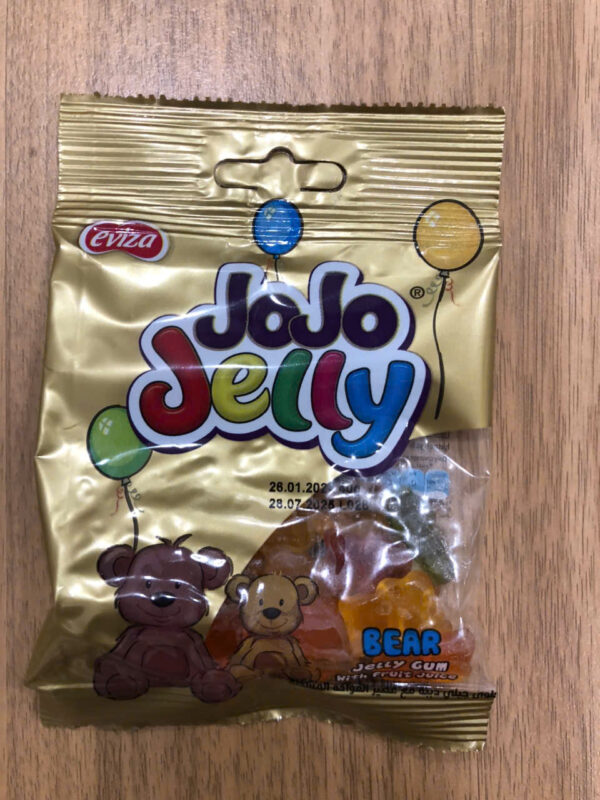 Kẹo dẻo JOJO vị trái cây nhập khẩu Thổ Nhĩ Kỳ (40G) – Xanh