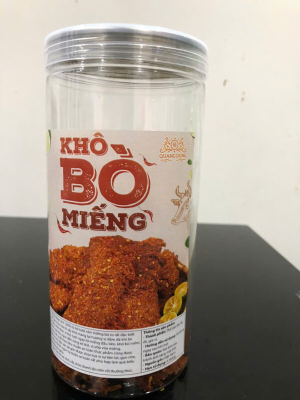 Khô bò miếng Quang Dung (hủ 300g)