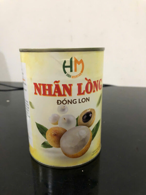 Nhãn lồng đóng lon High Mountain (565g)