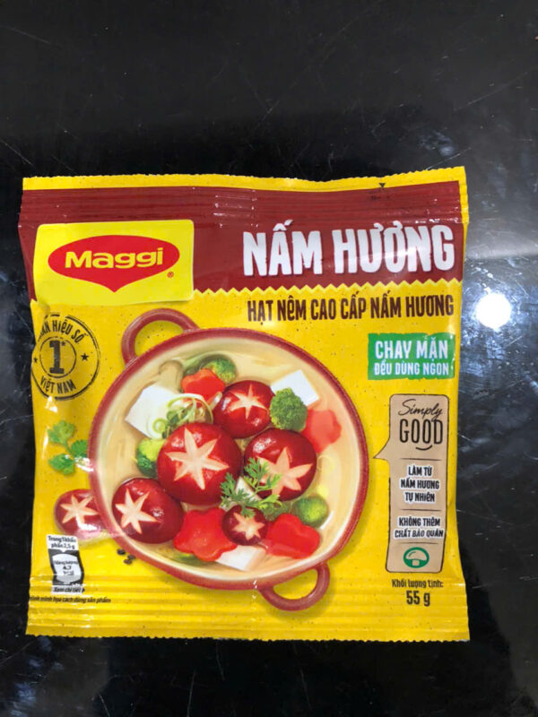 Hạt Nêm Nấm Hương Maggi Gói 55Gr