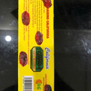 Nho khô Raisins nhập khẩu Ấn Độ hộp 80g – Xanh dương