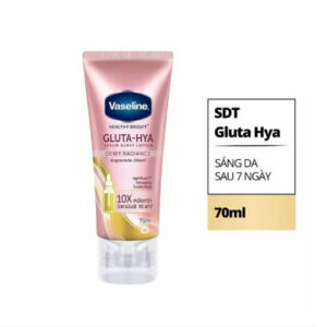 KEM DƯỠNG TRẮNG DA VÀ CHỐNG NẮNG VASELINE 70ml