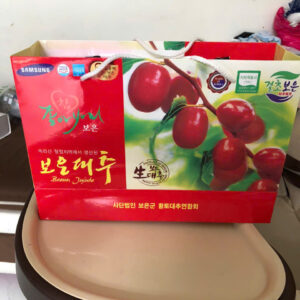 Táo Đỏ Hàn Quốc Sấy Khô Samsung 1KG Tặng Kèm Túi Đựng Hộp Làm Quà Biếu