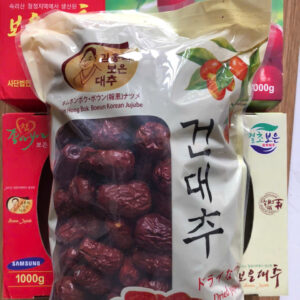 Táo Đỏ Hàn Quốc Sấy Khô Samsung 1KG Tặng Kèm Túi Đựng Hộp Làm Quà Biếu