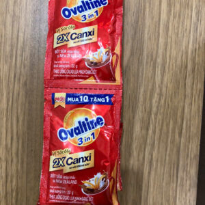 Bột Cacao Sữa Lúa Mạch Ovaltine (1 dây gồm 11 gói 22g)