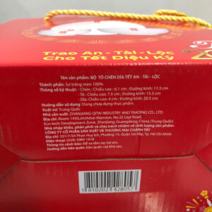 Bộ quà tô chén dĩa từ Cocacola