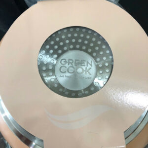 CHẢO SÂU VÂN ĐÁ CHỐNG DÍNH GREENCOOK 26CM QUÀ TẶNG SỮA NUTIFOOD