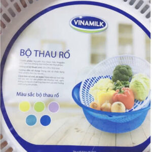 Bộ thau rổ đa năng VINAMILK nhựa PP